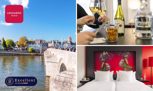 Nuit pour 2 + petit-déjeuner au coeur de Maastricht