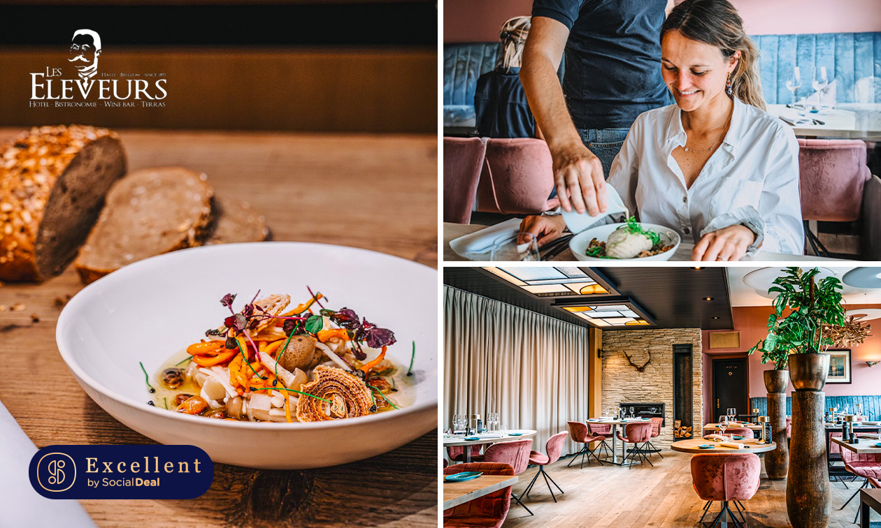Lunch en 3 services ou menu en 4 services du chef + apéritif