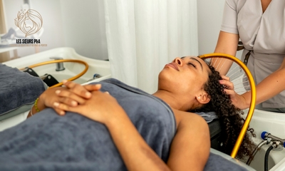 Headspa (45 ou 60 min) au choix en solo ou duo + bar à coiffure (15 min)