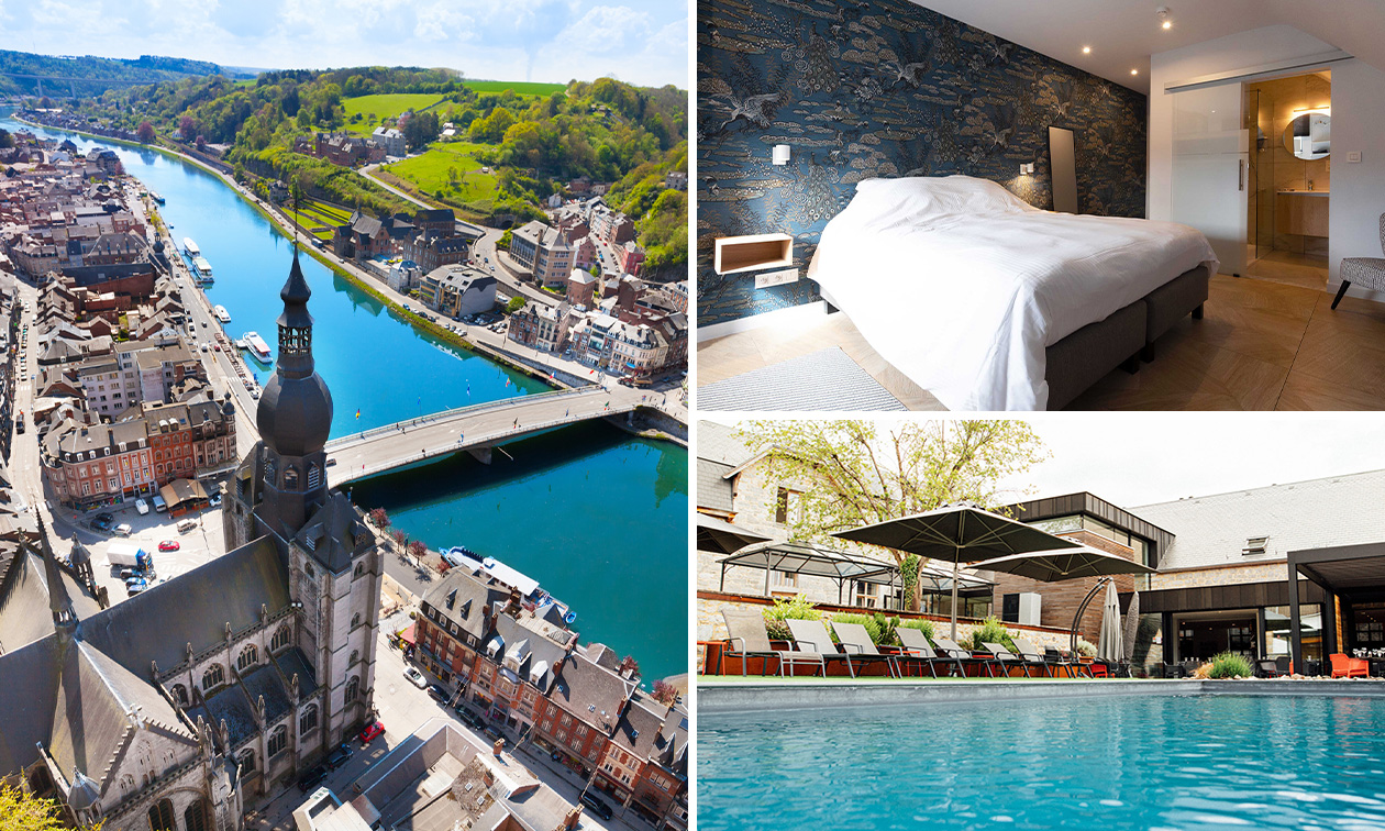 Overnachting voor 2 + ontbijt in Sautour