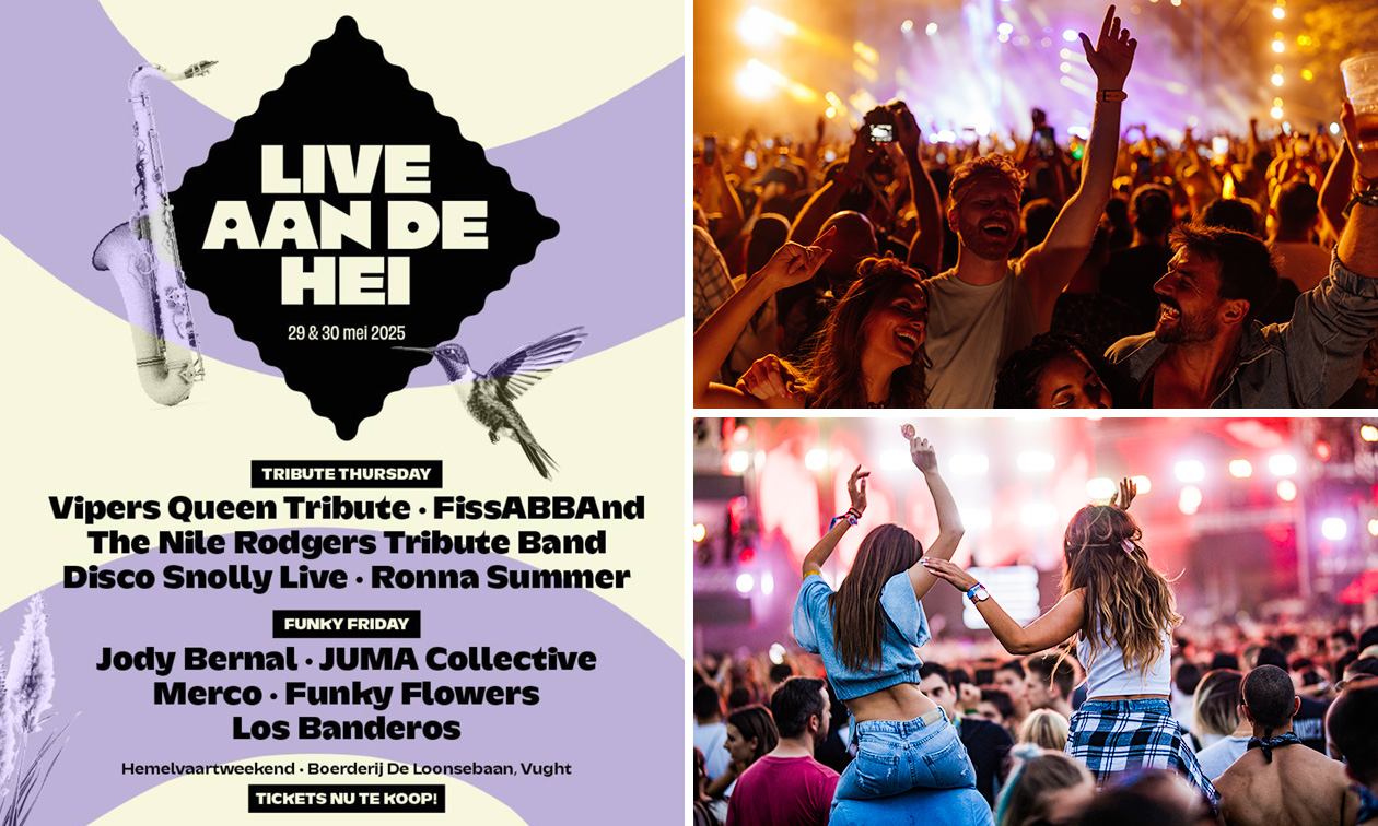 Entree voor Live aan de Hei 2025 Entree voor Live aan de Hei 2025