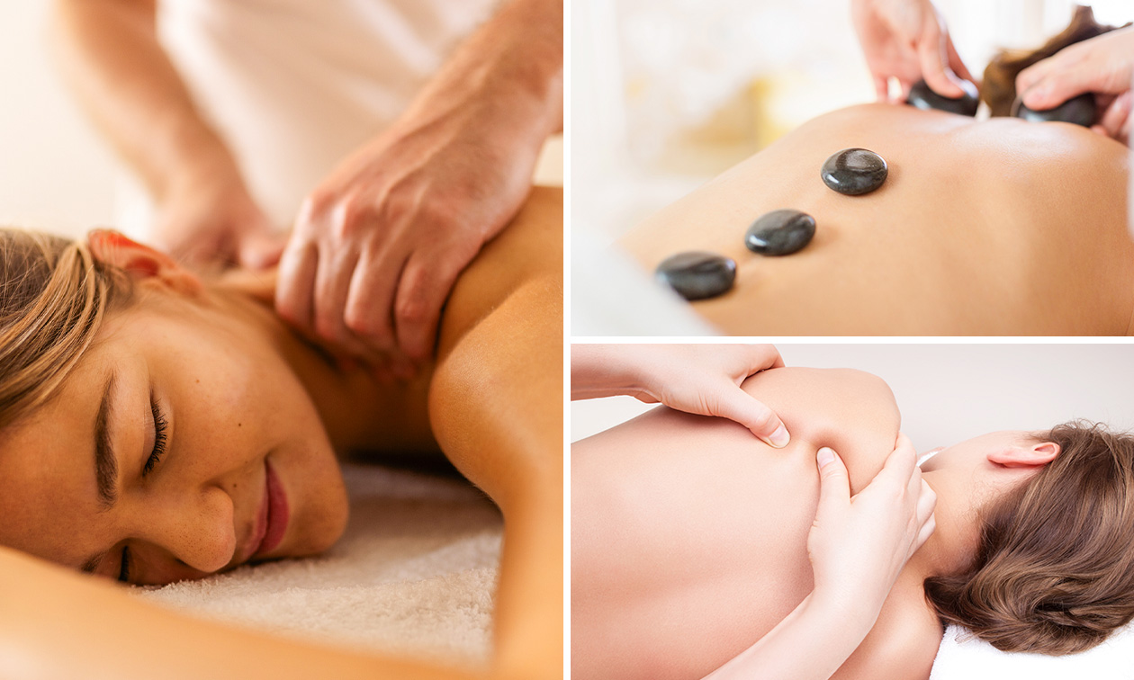 Ontspannings-, hotstone- of bindweefselmassage (30 min)
