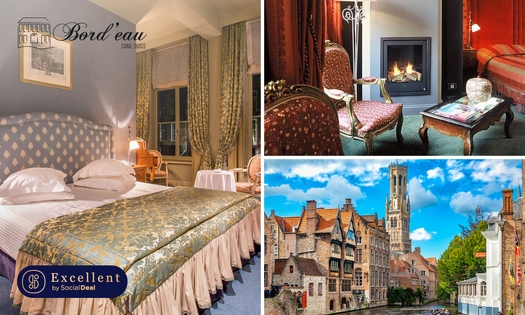 Nuit pour 2 + petit-déjeuner + check-out tardif à Bruges