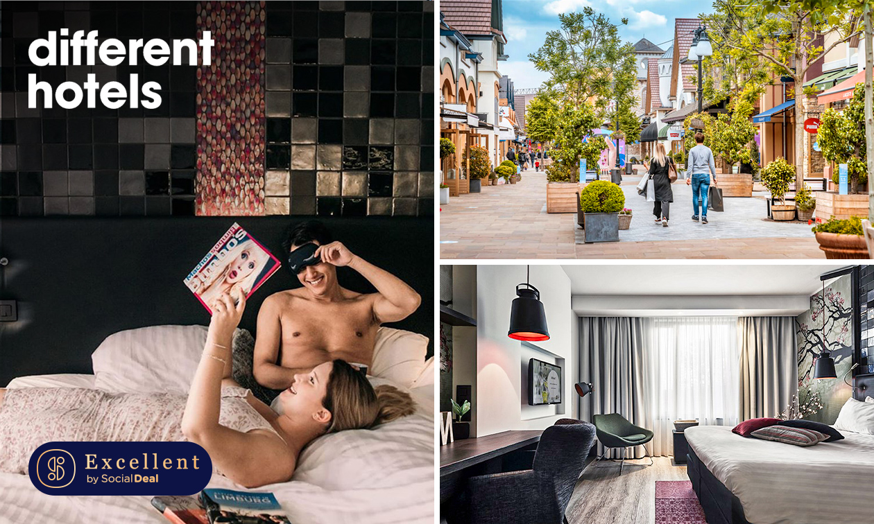 Overnachting voor 2 + ontbijt + VIP-card Maasmechelen Village in Genk
