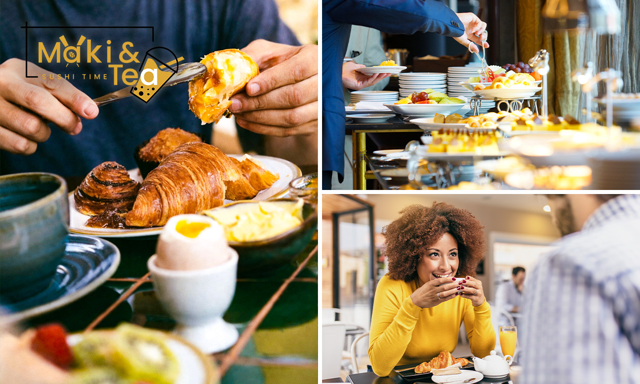 All-You-Can-Eat-Frühstücks-Buffet + Cocktail nach Wahl
