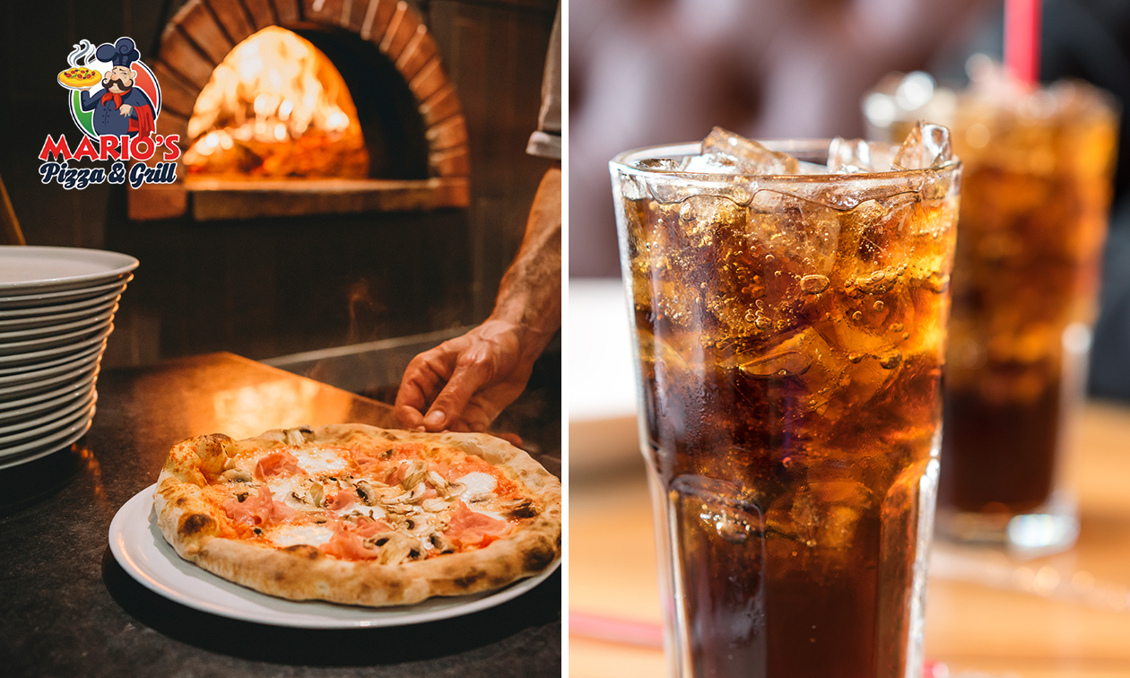 Pizza + drankje naar keuze voor afhaal