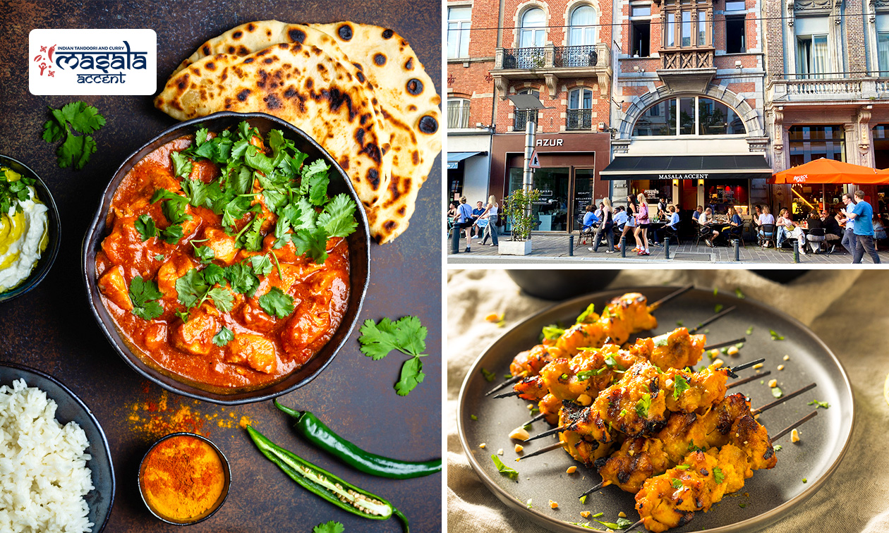 Indiaas 3-gangen keuzediner bij Masala Accent in hartje Gent