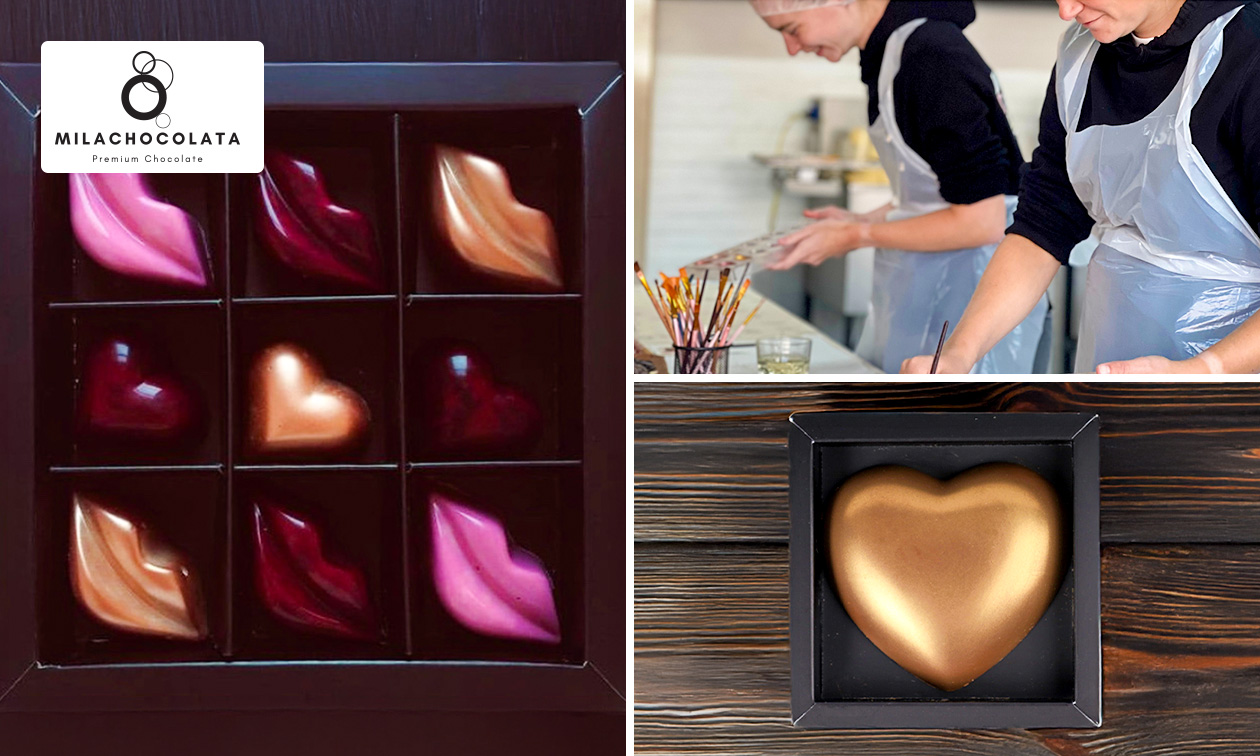 Chocoladeworkshop (2 tot 2,5 uur) bij Milachocolata