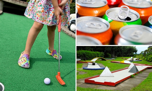 Minigolf + drankje naar keuze
