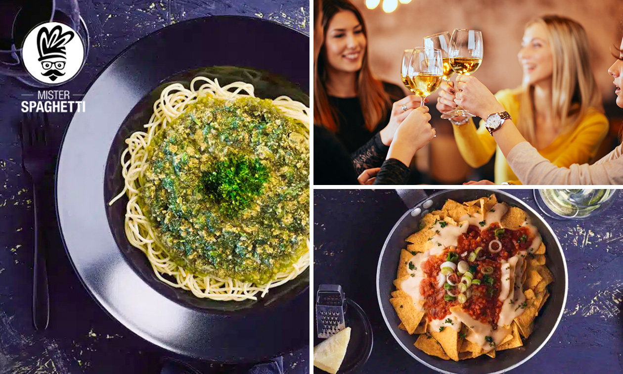 2-gangen keuzediner of -lunch + aperitief bij Mister Spaghetti