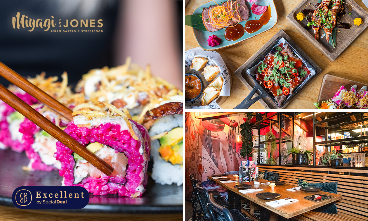 All-You-Can-Eat (2 uur) + dessert bij Miyagi and Jones Arnhem