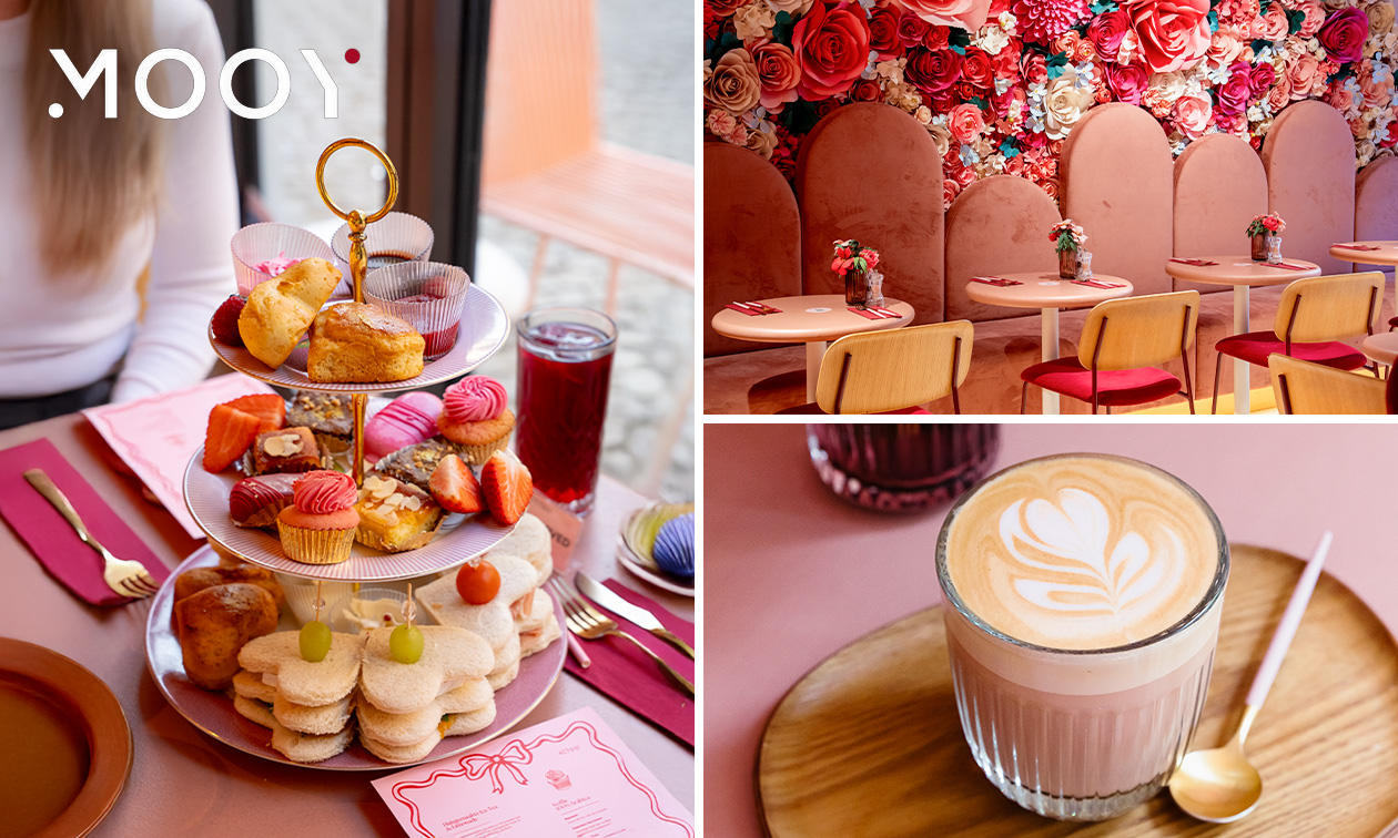 High tea (105 min) + drankje bij MOOY in hartje Antwerpen