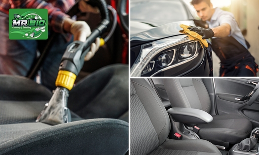 Reiniging binnen- of buitenkant auto