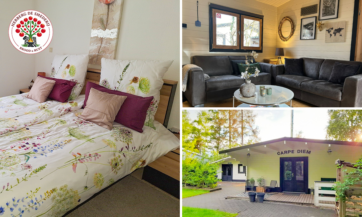 1 of 2 overnachting(en) voor 2 tot 5 + evt. ontbijt