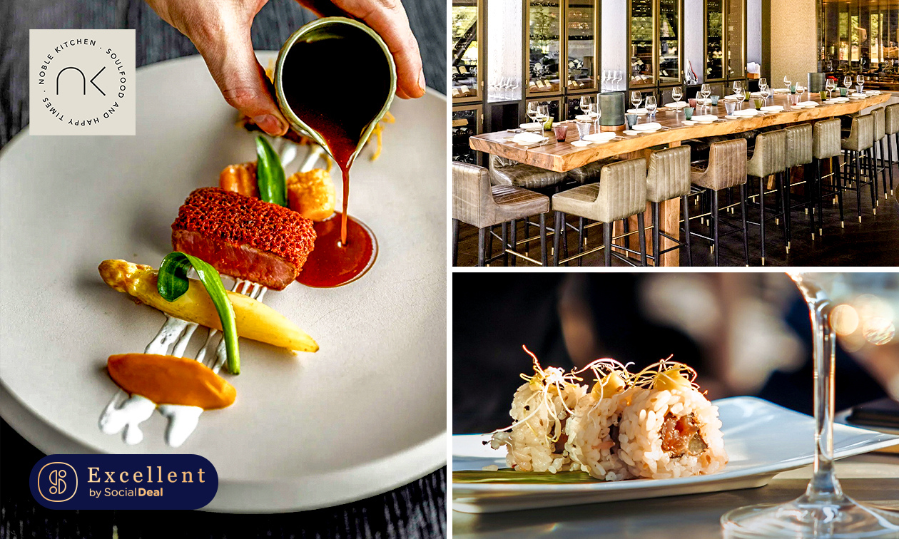 Culinair 6-gangendiner bij Michelin-restaurant Noble Kitchen Culinair 6-gangendiner bij Michelin-restaurant Noble Kitchen