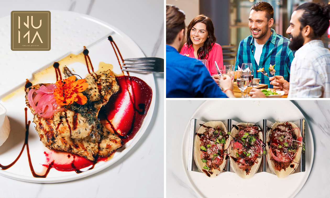 Menu en 2 ou 3 services à la carte à Lille