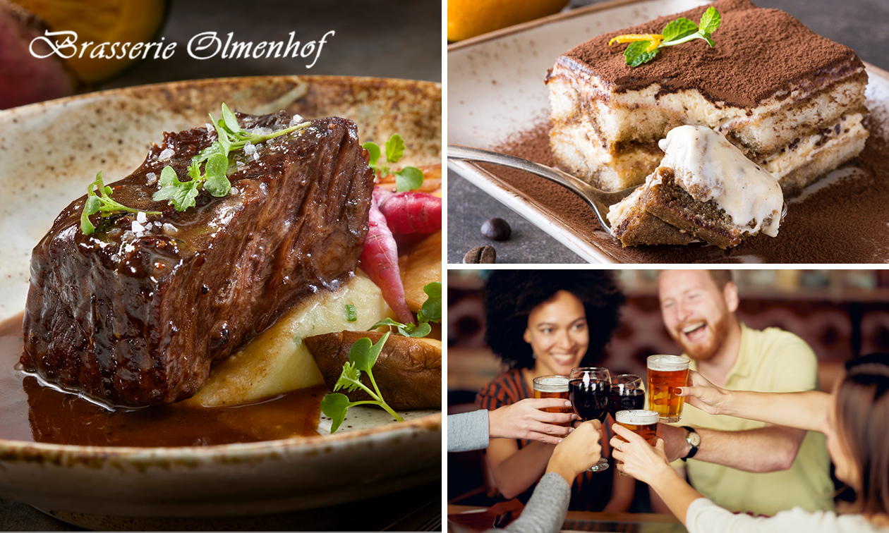 2-of 3-gangen keuzediner of -lunch bij Olmenhof