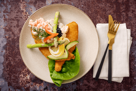 Smørrebrød på Orø Kro