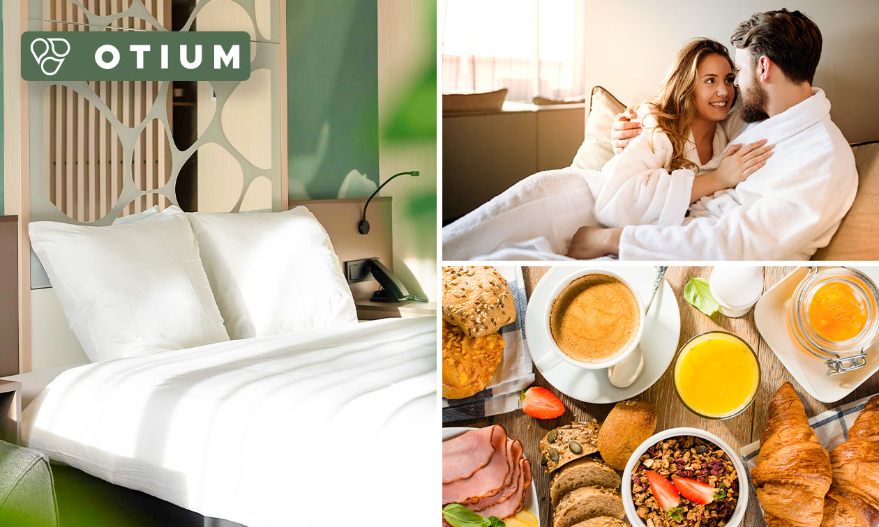 Overnachting voor 2 + ontbijt + evt. een avond wellness