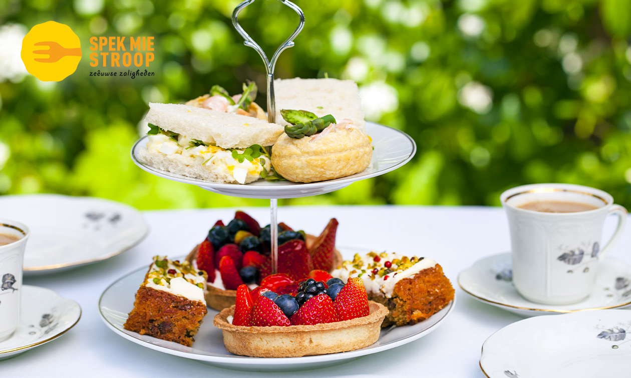 High tea (2 uur) bij Pannenkoekenrestaurant Spek Mie Stroop