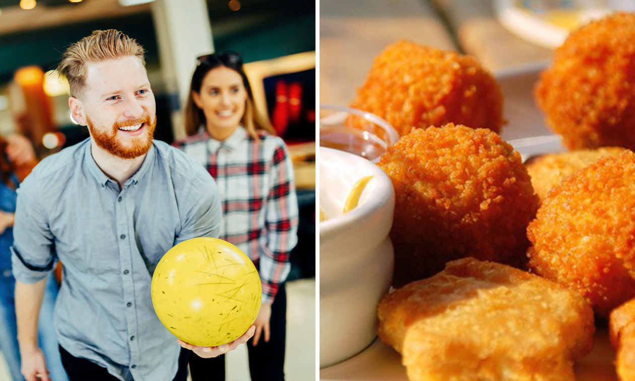 Bowlen (1 of 2 uur) met 2 tot 8 personen + bittergarnituur