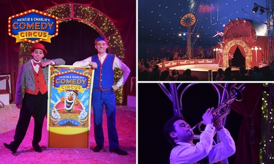 Entree voor show van het Comedy Circus