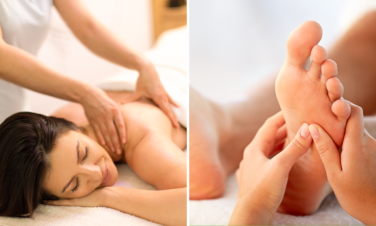 Massage naar keuze (45 of 60 minuten)