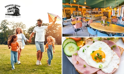 Wandelarrangement incl. koffie met gebak + lunch bij Perron Neuf