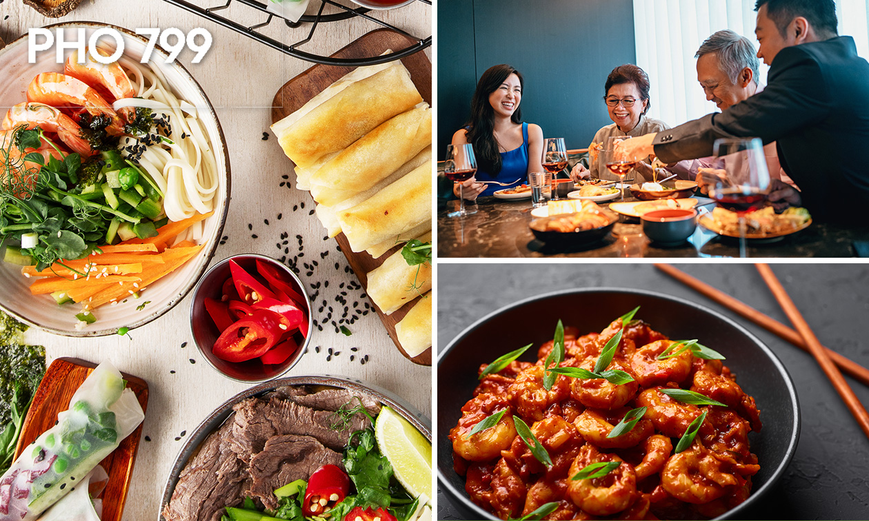 Menu vietnamien en 2 ou 3 services à la carte près de Bruxelles