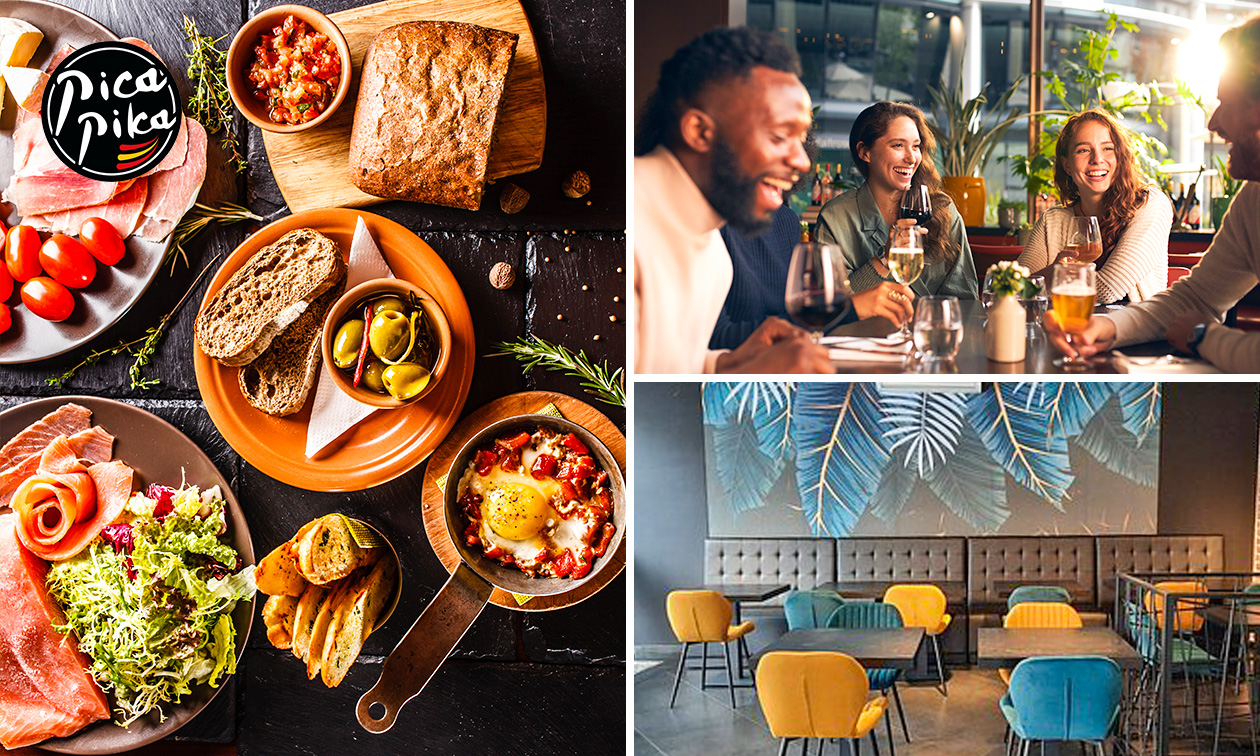 Dîner tapas en 2 ou 3 services (à partager) au choix