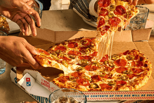Pizza fra Domino's 