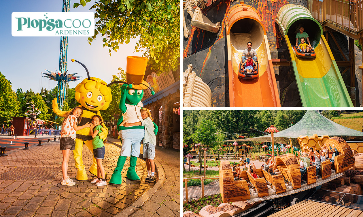 Entreeticket voor Plopsaland Ardennes Entreeticket voor Plopsaland Ardennes