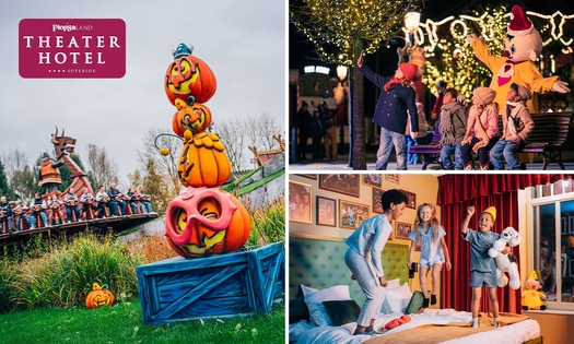 Übernachtung für 4 im Plopsaland Theater Hotel + Frühstück + 2 Tageseintritte Plopsaland De Pann