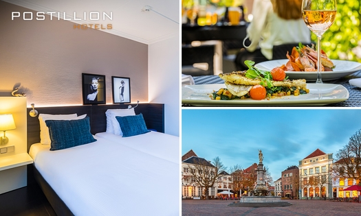 Nuit de luxe pour 2 + petit-déjeuner + évtl. dîner en 3 services ou journée au spa à Deventer
