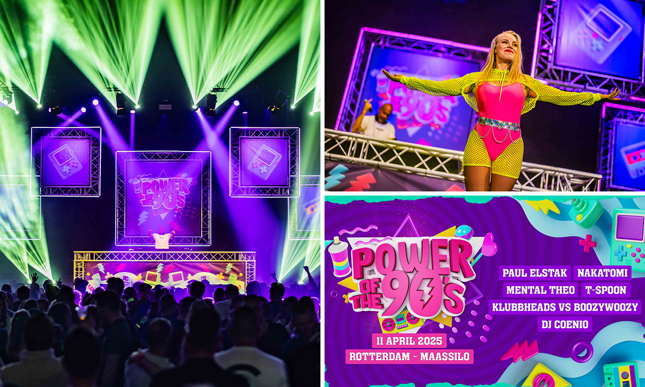 Entree Power Of The 90's bij de Maassilo in Rotterdam Entree Power Of The 90's bij de Maassilo in Rotterdam