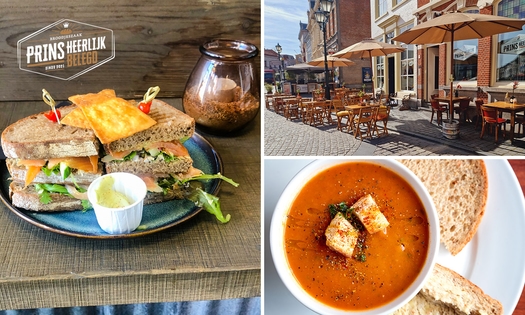 2-gangen keuzelunch in hartje Bergen op Zoom