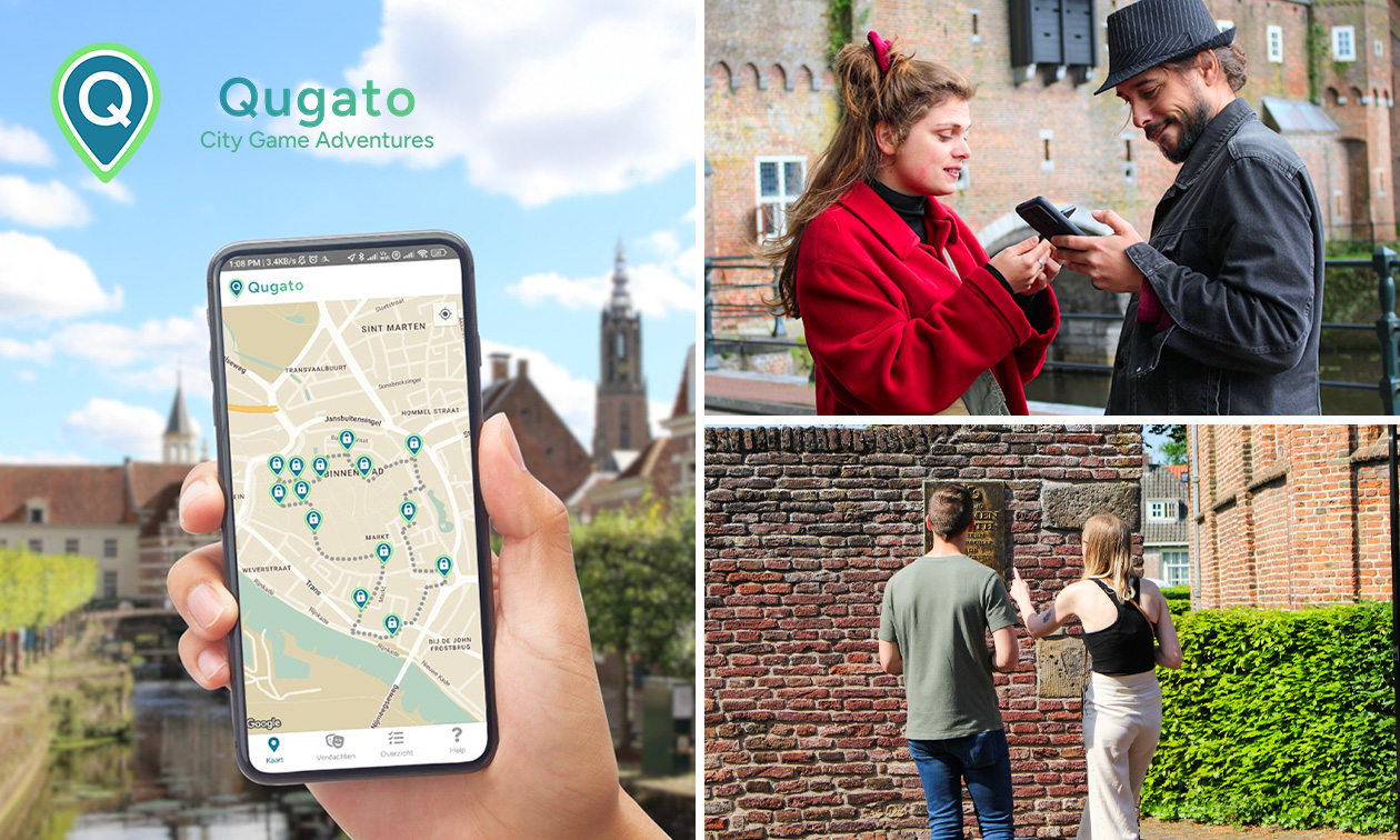 Detective stadsspel voor 1 tot 6 personen