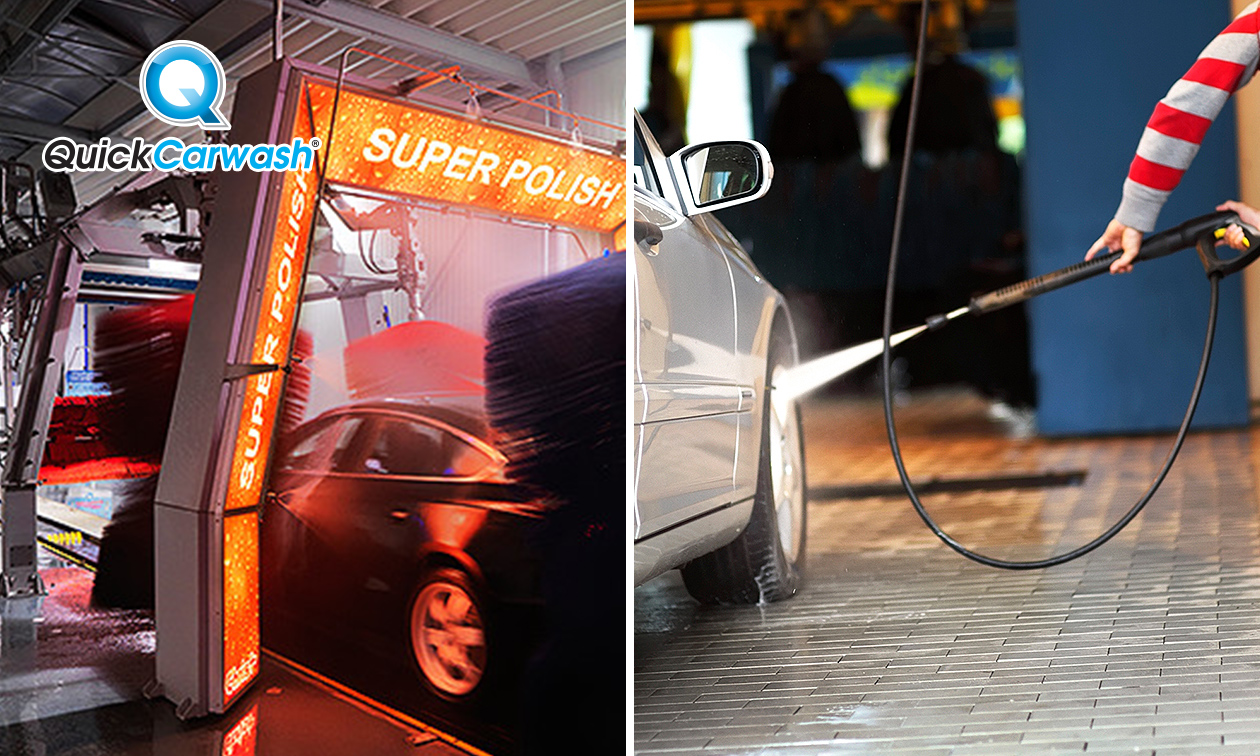 VIP-autowasbeurt bij Quick Carwash
