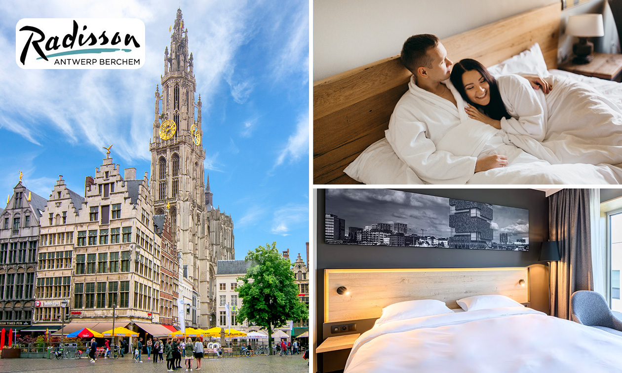 Overnachting voor 2 + ontbijt in Antwerpen