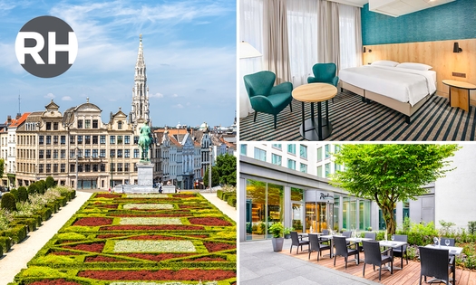 Übernachtung für 2 + Frühstück + Late Check-out in Brüssel