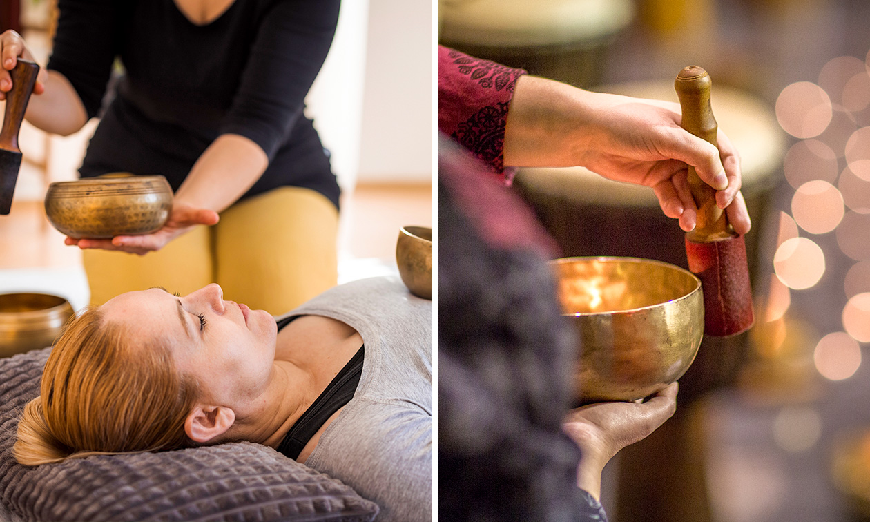 Klankschaalmassage (60 min) of workshop klankschalen (75 min) Klankschaalmassage (60 min) of workshop klankschalen (75 min)