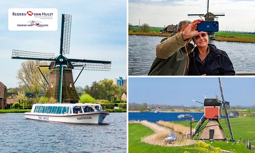 Molen- en merenrondvaart van uit Warmond (1 uur)