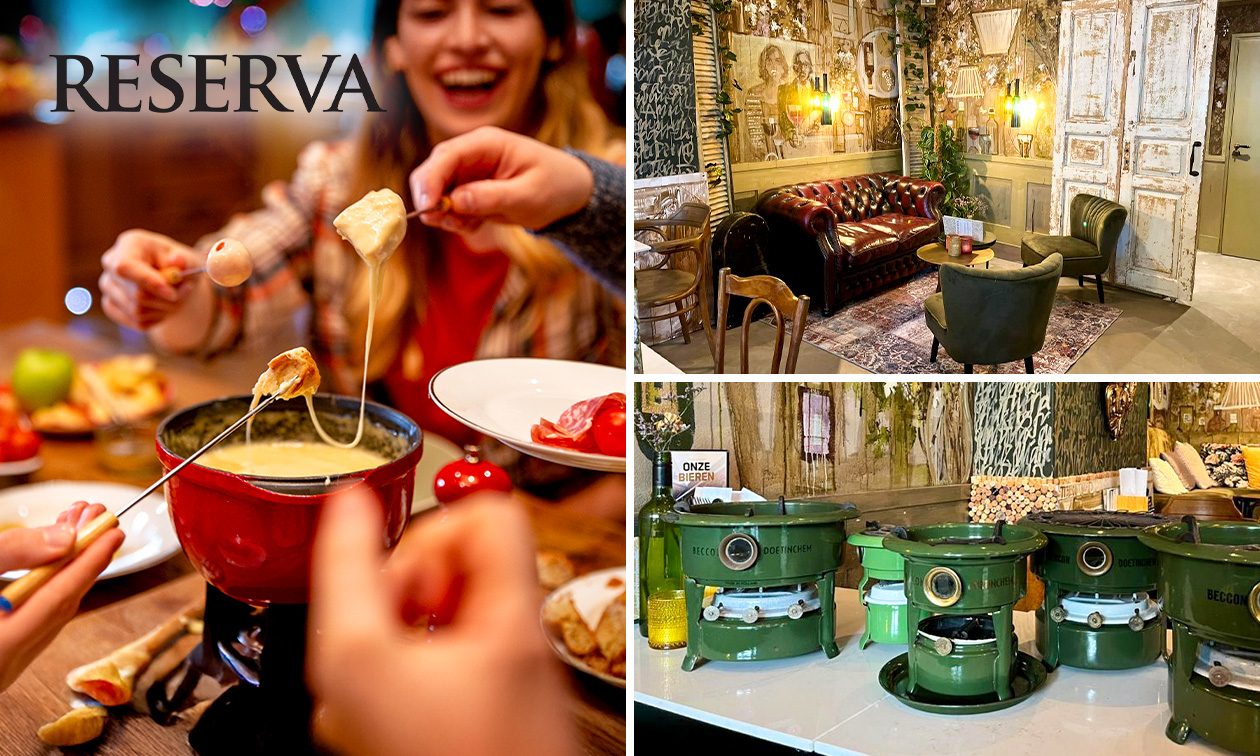 Kaasfondue + bijgerechten in hartje Doetinchem