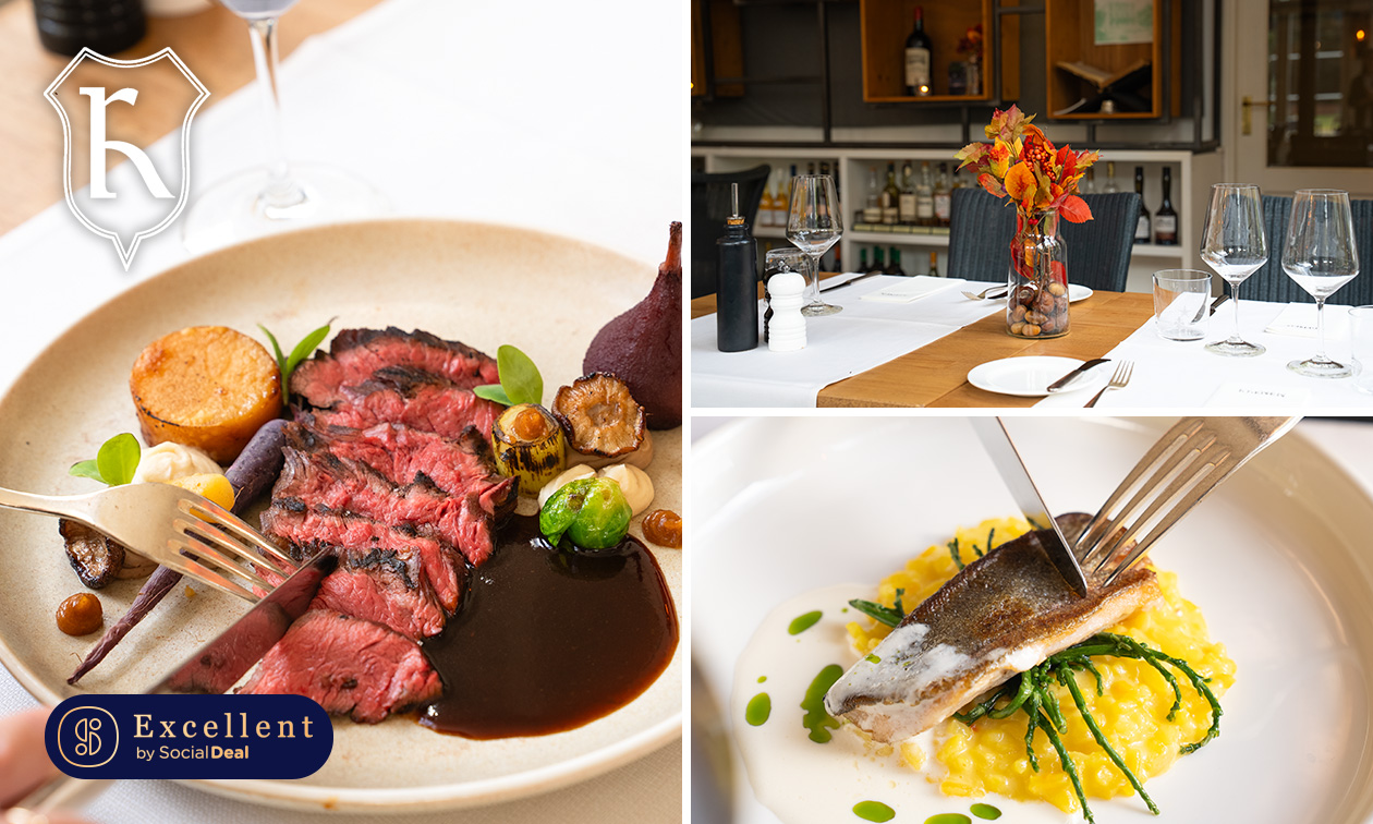 5-gangenlunch of -diner van de chef bij Residence Rhenen