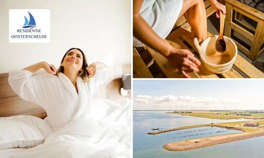 1, 2 ou 3 nuit(s) pour 2 personnes + sauna privatif + petit-déjeuner à l'Oosterschelde