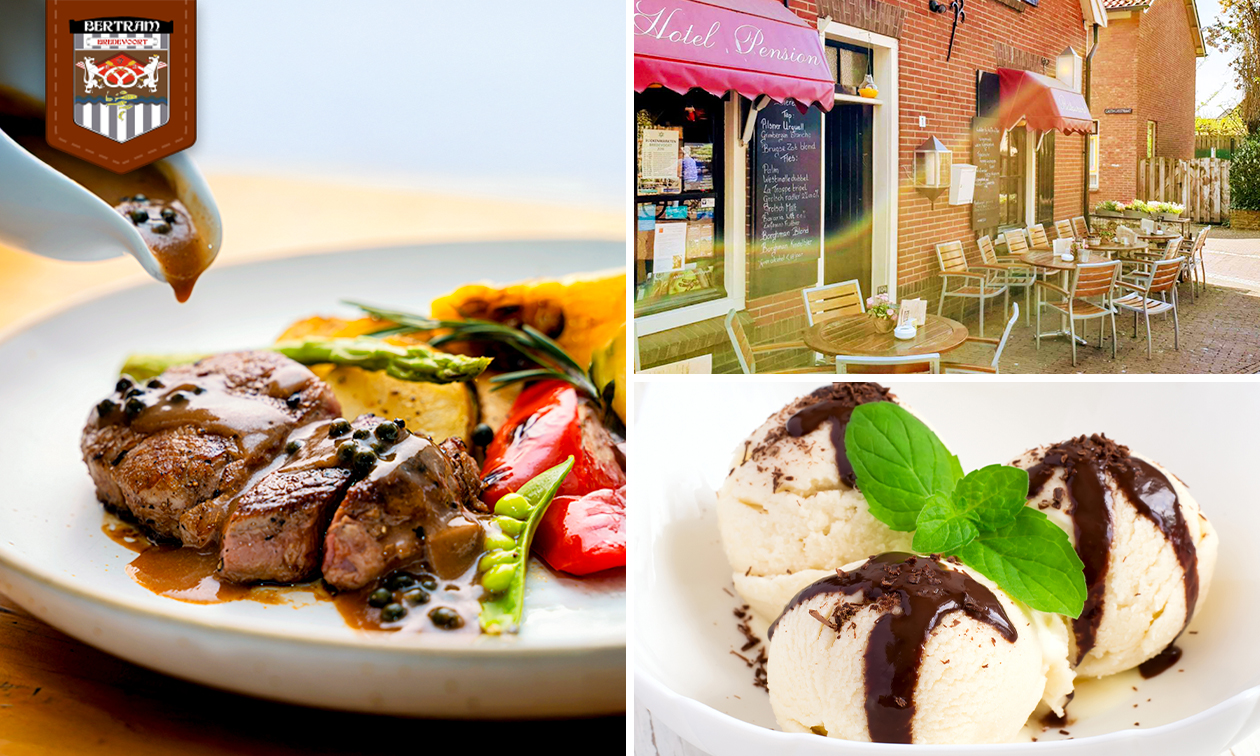 3-gangendiner van de chef