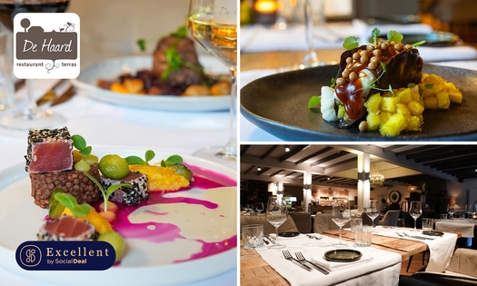 3-gangen keuzediner bij Restaurant De Haard