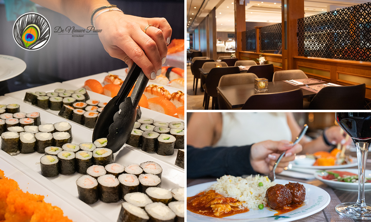 All-You-Can-Eat & Drink (3 uur) bij Restaurant De Nieuwe Pauw All-You-Can-Eat & Drink (3 uur) bij Restaurant De Nieuwe Pauw