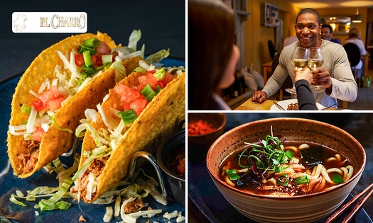 Mexicaanse 2-gangenlunch à la carte bij Restaurant El Charro