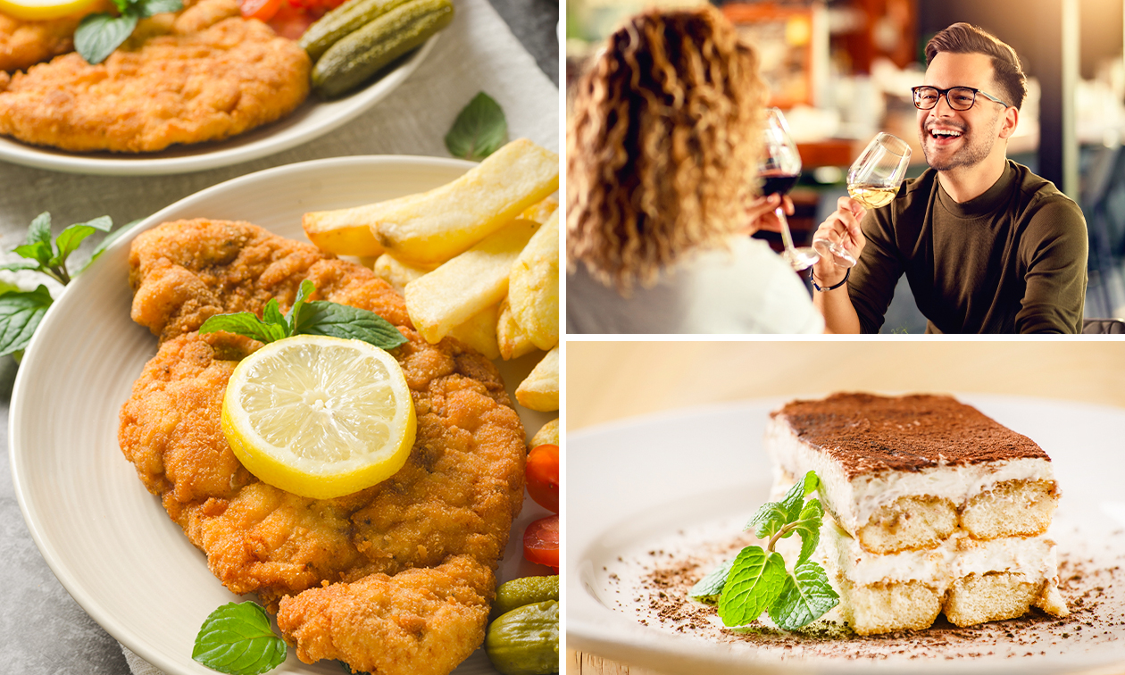2-gangen schnitzeldiner naar keuze bij Restaurant Heidhof - Milano